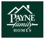 Payne family homes logo