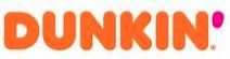 A logo of dunkin donuts.